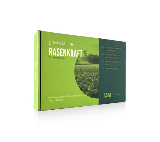 RASENKRAFT EINS - Bodenaktivator mit Mykorrhiza-Pilzen und Nutzbakterien